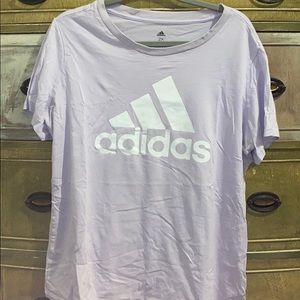 Adidas Light Purple T-Shirt
